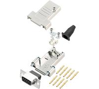 encitech DTSL09-SJSRG-T-DBCS-K 6355-0089-11 Kit embase SUB-D femelle 180 ° Nombre de pôles: 9 à sertir 1 pc(s)