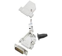 encitech DTSL15-LJSRG-S-HDP26-W-K 6355-8043-02 Kit embase SUB-D mâle 45 ° Nombre de pôles: 26 fût à souder 1 pc(s)