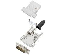 encitech DTSL15-LJSRG-T-HDP26-W-K 6355-8041-02 Kit embase SUB-D mâle 180 ° Nombre de pôles: 26 fût à souder 1 pc(s)