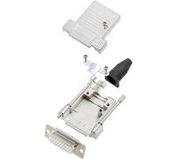 encitech DTSL15-LJSRG-T-HDS26-W-K 6355-8041-12 Kit embase SUB-D femelle 180 ° Nombre de pôles: 26 fût à souder 1 pc(s)