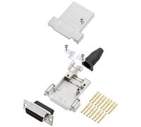 encitech DTSL15-SJSRG-T-DBCS-K 6355-0089-12 Kit embase SUB-D femelle 180 ° Nombre de pôles: 15 à sertir 1 pc(s)