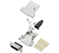 encitech DTSL15-SJSRG-T-DBCS-K 6355-0089-12 Kit embase SUB-D femelle 180 ° Nombre de pôles: 15 à sertir 1 pc(s)