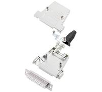 encitech DTSL25-SJSRG-T-DBS-W-K 6355-8086-13 Kit embase SUB-D femelle 180 ° Nombre de pôles: 25 fût à souder 1 pc(s)