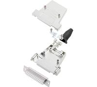 encitech DTSL37-SJSRG-T-DMS-W-K 6355-8087-34 Kit embase SUB-D femelle 180 ° Nombre de pôles: 37 fût à souder 1 pc(s)
