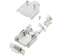 encitech MHDM-09-HDS15-W-K 6355-8059-11 Kit embase SUB-D femelle 180 ° Nombre de pôles: 15 fût à souder 1 pc(s)