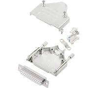 encitech MHDM-25-DBS-W-K 6355-8005-13 Kit embase SUB-D femelle 180 ° Nombre de pôles: 25 fût à souder 1 pc(s)