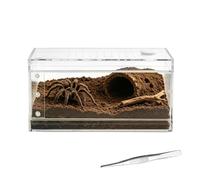 Enclos à Araignée Environnement de vie transparent et bien respirant | Terrarium Pour Gecko Et Cage À Dragon Barbu Pour Tarentule Mante Grenouille Gecko Lézard Serpent Alimentation Escalade et