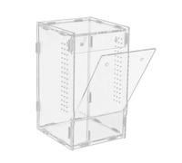 Enclos à Araignées Habitat En Acrylique À Ouverture Frontale | Terrarium Tarentule Pour L'Élevage Et L'Observation Dans La Salle De Classe À La Maison Dans Le Salon Au Bureau Et En
