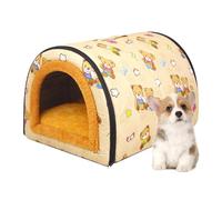 Enclos, chaud pour animaux de compagnie | Niche pour chien imperméable | pour la chaleur | Niche pour animaux de compagnie antidérapante avec fermeture éclair pour jardin, , salon, chambre, ba