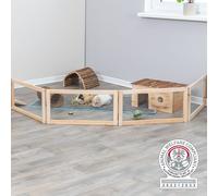 Enclos de jeux intérieur 4 éléments de 60 × 30 cm