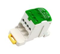 Enclos D'électricité À Sortie Multiple DIN Rails 8 Bornes Port Contacts Contacts En Plastique Robuste Utiliser Tous Les Bornes De Sortie Multiples Blocs