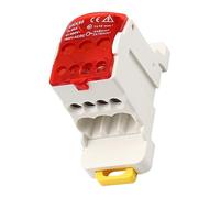 Enclos D'électricité À Sortie Multiple DIN Rails 8 Bornes Port Contacts Contacts En Plastique Robuste Utiliser Tous Les Bornes De Sortie Multiples Blocs