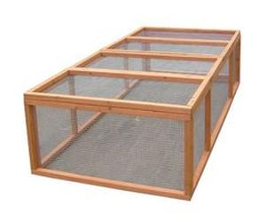 Enclos grillagé pour lapins et rongeurs - 1,62m²