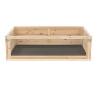 Trixie Enclos intérieur pour cochon d'Inde Bois/Plastique 114×30×74 cm