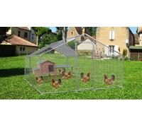 Enclos parc grillagé pour animaux 3x4m