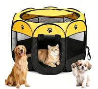 Enclos pliable pour chiots - Parc pour chiots pour la maison - Enclos pour chats en intérieur et extérieur - Cage pour chien - Tente pour chien - Enclos de liberté - Parc pour lapins - Tente pour