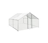 Enclos Poulailler 3m x 4m x 2m Vert G