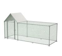 Enclos poulailler 3x1x1.5m - TOPESCT - 3m² avec serrure de sécurité et tissu PE imperméable, pour poulets,lapins et petits animaul
