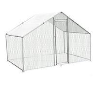 Enclos Poulailler 4m x 2m x 2m Vert G