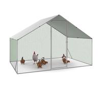 Enclos poulailler 6 m² parc grillagé 3X2m acier galvanisé