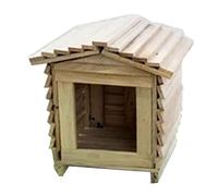 Enclos Poules Exterieur Poulailler Bois Utilisable À L'intérieur comme À L'extérieur Cage À Canards avec Toit Idéal for Poules Petits Animaux Lapins(35 * 35 * 44cm)