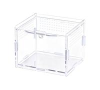 Enclos pour Araignée Transparent Anti-Évasion Ventilé | Terrarium Tarentule Et Cage Bernard-L'Ermite pour Reptile Araignée Grenouille Bernard-l'ermite Serpent Lézard Iguane Tortue