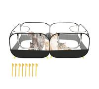 Enclos pour chatons - Enclos d'intérieur pour chatons | Anti-fuite réversible multifonction protection solaire pour voyage, extérieur, chat, sol, pelouse, jardin