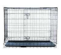 Enclos pour chien Trixie Home Kennel Noir 116x86x77 cm