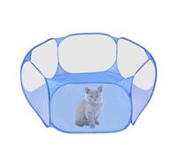 Enclos pour chiot, parc de jeu pour chien, pour l'intérieur, cage pliable pour cochon d'Inde, cage respirante pour animaux domestiques, accessoires pour chat pour observer clairement les chiots