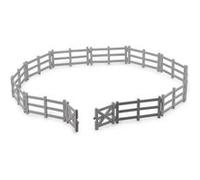 Collecta Clôture d'enclos avec portail Jouets de clôture Enclos pour animaux Chevaux