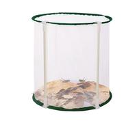 Enclos pour papillons - Cage solide avec fermeture éclair et maille transparente pour l'extérieur - Tente de croissance pour chenilles - Pour l'extérieur, jardin, cour, ferme, balcon