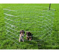 Enclos pour petits chiens ø 154 × 91 cm