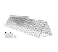 Enclos pour Poulailler-VEVOR-729 x 200 x 61,5 cm-Portables- l’extérieur avec Cadres d’angle-2 Ensembles-Poulets, Canards et Lapins