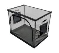 Enclos pour Reptiles - Tente spacieuse pour réservoir de Tortues, Terrarium pour Reptiles avec Portes à Ouverture Frontale, boîtier de Ventilation à Double charnière pour Serpent, Gecko, Dragon Barbu