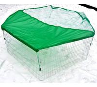 Enclos pour rongeurs Enclos avec filet de protection