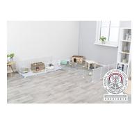 Enclos pour rongeurs - Trixie - Modèle extensible - Plastique - 4 éléments - 35x35 cm