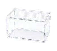 Enclos pour tarantula | Cage d'arboréale pour reptiles, prier, mantis, observation de serpents, alimentation, escalade, transparente, anti-fuite, ventilé |