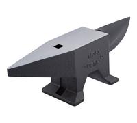 Enclume de forge 60 kg (132 lbs) - Enclume 67x18,5x21,5 cm - Outil avec corne ronde et plate - Accessoires de forge - Idéal pour les bricoleurs et les amateurs - Pour riveter, aplatir, forger et forme