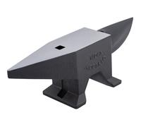 VEVOR Enclume de Forgeron en Acier Dur 60 kg Enclume en Métal Dureté 55 HRC Enclume aux Forges 2 Cornes Traitement de Surface Grand Comptoir Parfait pour les Forgerons de Métaux Rivetage Aplatissement