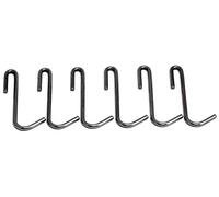Enclume Essentials Lot de 6 crochets pour pot de fleurs en acier martelé