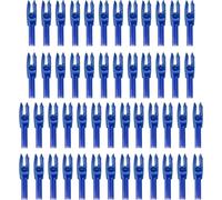 Encoches De Flèche D'archerie 4,2 Mm 0,165"",50 Pièces Insert Clear Arrow Nock Replacement Pour Flèches De Chasse Arc Composé Arc Recurve,Bleu