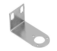 Encoder Mounting Bracket 21mm Hole | Metal Stand for Rotational Encoder | Digital Counter Fixing Bracket | Replacement Parts for Consistent Machine Functioning (L Type)