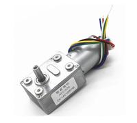 Encodeur de boîte de vitesses entièrement métallique, moteur à engrenage à vis sans fin, DC6V 12V 24V, 2 tr/min à 150 tr/min, faible vitesse, couple élevé(6,DC 6V)