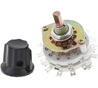 Encodeur de commutation 1pcs 2p11t 2 Pole 11 Position Double bande pont commutateurs rotatifs