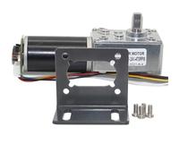 Encodeur de moteur électrique à courant continu 12v 24v, micro, angle droit élevé, bas régime, réducteur de boîte de vitesses à vis sans fin, réducteur de réduction A5840-31ZY(Motor,260R,12V)