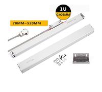 Encodeur D'échelle Linéaire, 1m Ka-300 Règlement optique de haute précision Règle d'optique Échelle linéaire for la rotation Tour Milling 120mm ~ 320mm 370mm 420mm 470mm 520mm(KA-300-370mm-1U)