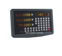 Encodeur D'échelle Linéaire, Moulin de haute précision 0.001mm et tour Drogue Kit 3 Axe Lecture numérique et 3 pcs 1um 1.001mm Échelle linéaire