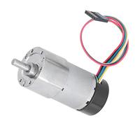 Encodeur JGB37-3530 DC12V, Moteur à Engrenages en Métal, Réduction de Vitesse, Encodeur à Haute Torsion, Moteur à Engrenages (500 TR/Min)