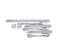 Encodeur linéaire, 1 règle de réseau d'encodeur linéaire mince haute précision GCS898 0,005 mm(Travel Length 100mm)