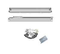 Encodeur linéaire en verre optique fin 50-450 mm, règle de réseau de haute précision de résolution 0,5 μm-10 μm for tour et fraiseuse système DRO